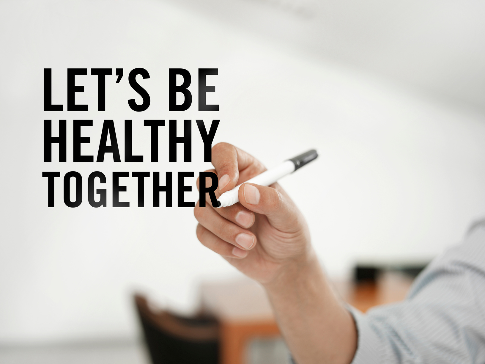 Let's be healthier together